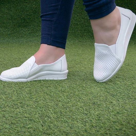 Туфлі Єлизавета Білі, Колір: Білий, Розмір: 38, зображення 5