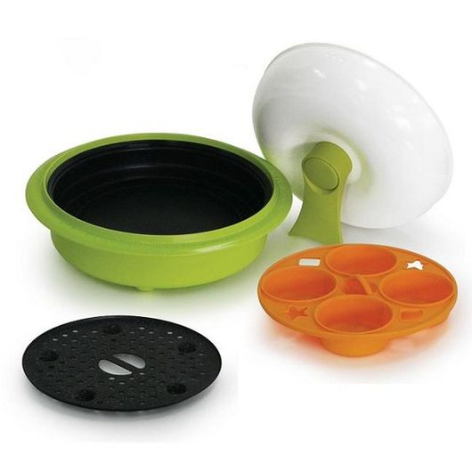 УНИВЕРСАЛЬНАЯ КАСТРЮЛЯ ДЛЯ МИКРОВОЛНОВКИ