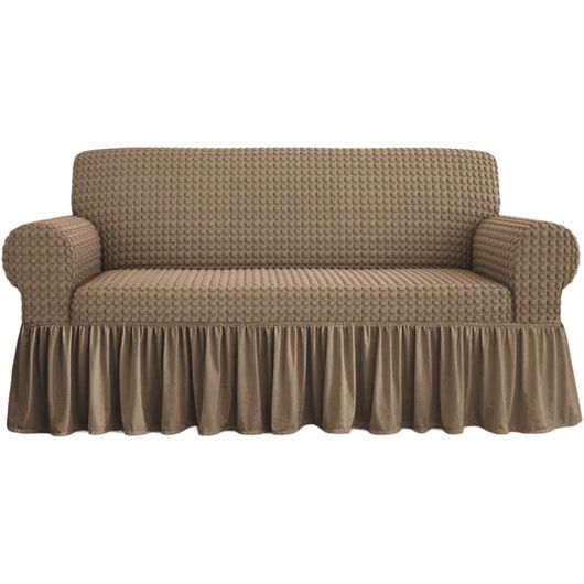 Чохли для меблів СофаКейп Мокко, Колір: Мокко , Розмір: На кутовий диван та 1 крісло