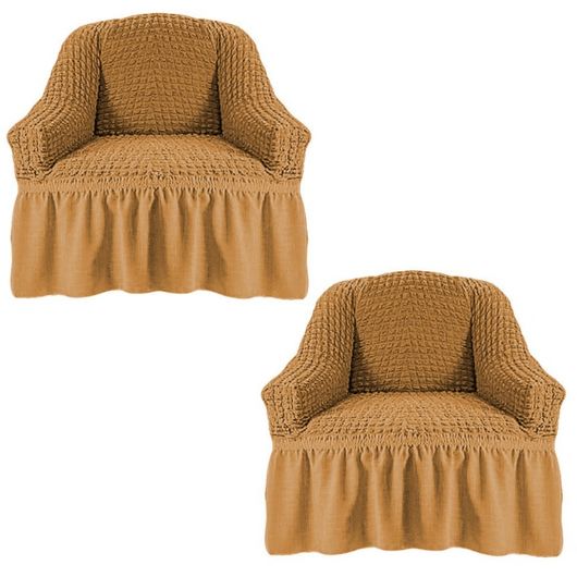 Чехлы для мебели СофаКейп Капучино, Цвет: Капучино , Размер: На угловой диван , изображение 2