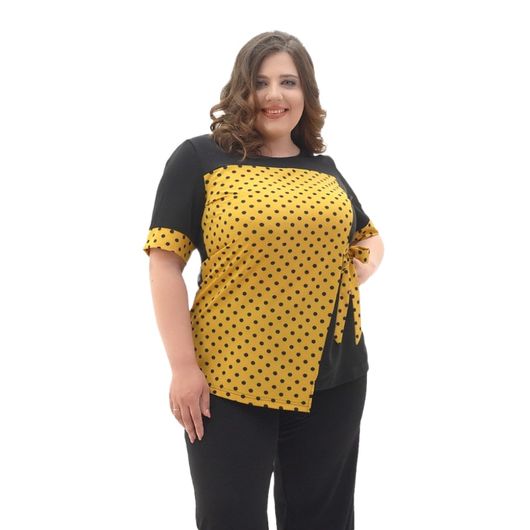 Туника Краса Желтая, Цвет: Желтый , Размер: 66, изображение 2