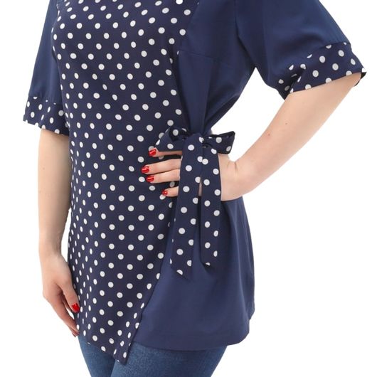 Туніка Краса Синя, Колір: Синій, Розмір: 54, зображення 2