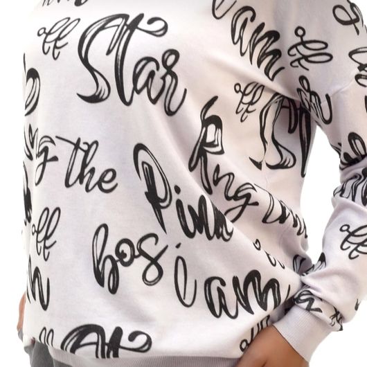 Джемпер Малика Молочный, Цвет: Молочный , Размер: 56, изображение 3