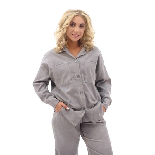 Костюм Арнита Светло-серый, Цвет: Светло-серый , Размер: 52, изображение 2