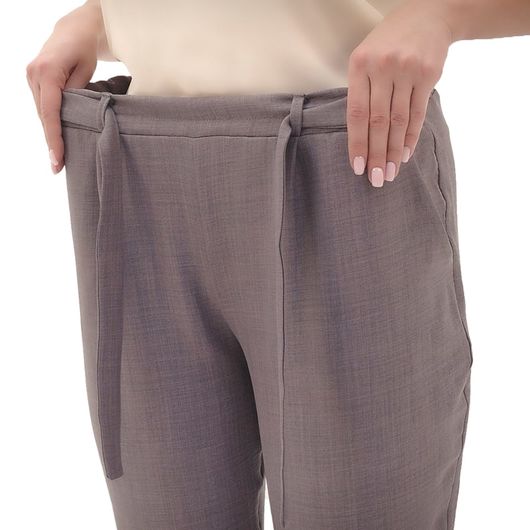 Брюки Амира Кофейные, Цвет: Кофейный , Размер: 58, изображение 4