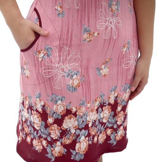 Сарафан Бриджит Розовый, Цвет: Розовый , Размер: 52, изображение 3