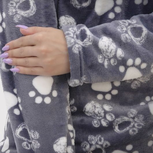 Домашній костюм Ніжний дотик, сірий, Колір: Сірий, Розмір: 48, зображення 5