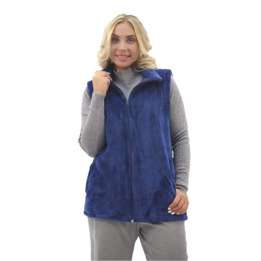 Жилет Брилианс Синий, Цвет: Синий, Размер: 60, изображение 5