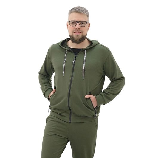 Костюм ЭктивЛайф Темно-зеленый, Цвет: Темно-зеленый , Размер: 64, изображение 2