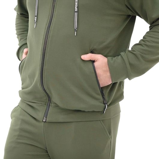 Костюм ЭктивЛайф Темно-зеленый, Цвет: Темно-зеленый , Размер: 50, изображение 3