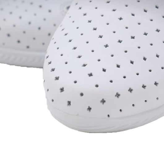 Туфли Линара белые, на резинке, Цвет: Белый, Дизайн: На резинке, Размер: 39, изображение 3