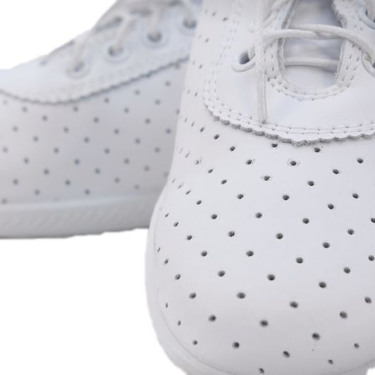 Туфли Линара белые, на шнурках, Цвет: Белый, Дизайн: На шнурках, Размер: 35, изображение 3