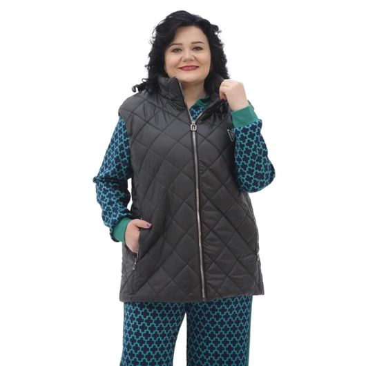 Жилет Мірелла Чорний, Колір: Чорний, Розмір: 56, зображення 2