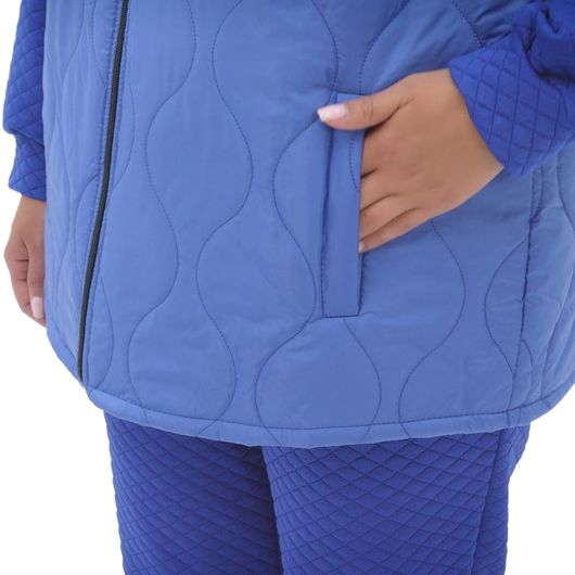 Костюм Оттенки сапфира, электрик, Цвет: Электрик , Размер: 50, изображение 3