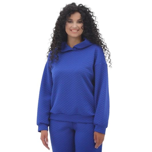 Костюм Оттенки сапфира, электрик, Цвет: Электрик , Размер: 52, изображение 6