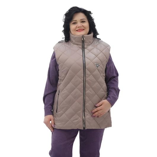 Жилет Мирелла Пудровый, Цвет: Пудровый , Размер: 50, изображение 2