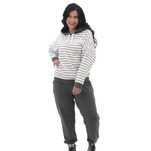 Костюм Ариэлла Серый, Цвет: Серый , Размер: 58