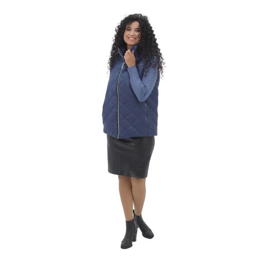 Жилет Мирелла Синий, Цвет: Синий, Размер: 50