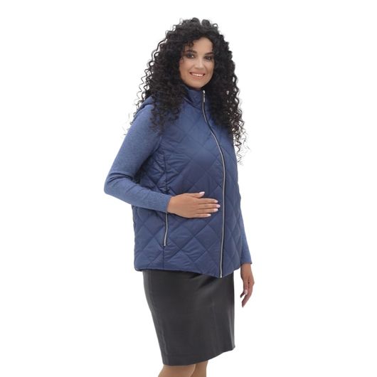 Жилет Мирелла Синий, Цвет: Синий, Размер: 54, изображение 2