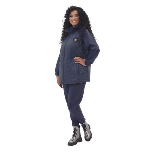 Костюм Оттенки сапфира, темно-синий, Цвет: Темно-синий , Размер: 54