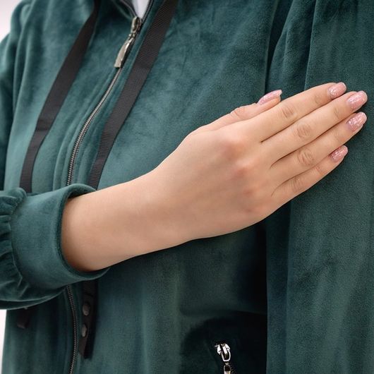 Костюм Люсьен Зеленый, Цвет: Зеленый, Размер: 68, изображение 2