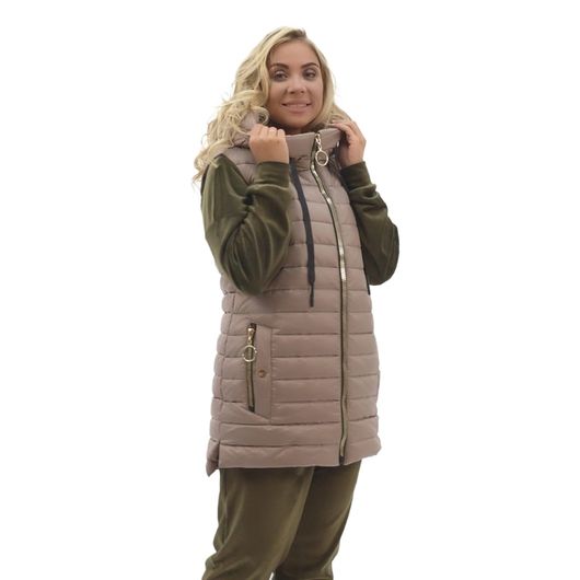 Жилет Шарм Бежевый, Цвет: Бежевый , Размер: 50, изображение 3