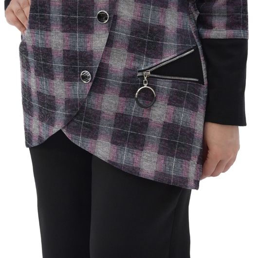 Туника Марента, клетка, Цвет: Клетка , Размер: 52, изображение 5