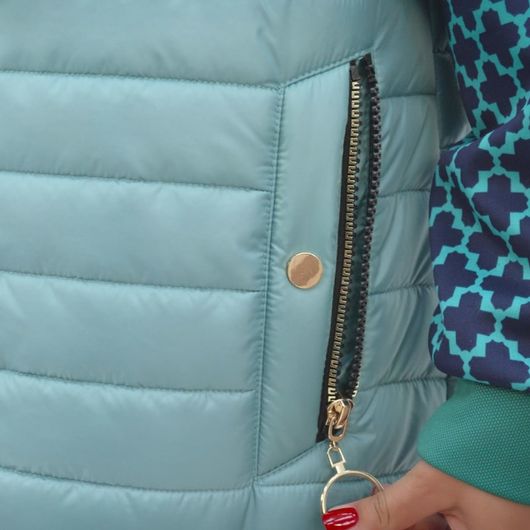 Жилет Шарм Мятный, Цвет: Мятный , Размер: 62, изображение 2