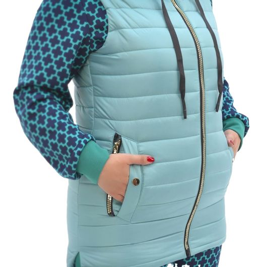 Жилет Шарм Мятный, Цвет: Мятный , Размер: 62, изображение 3