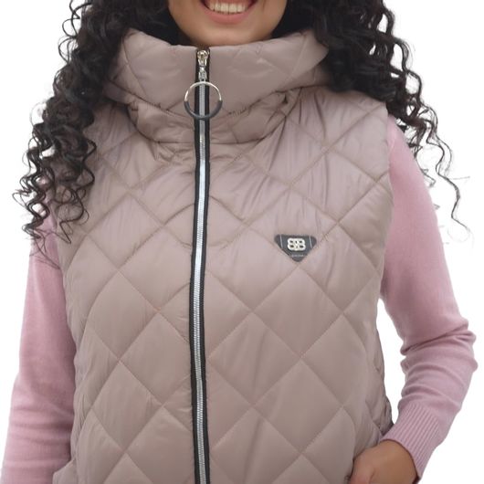 Жилет Філорія Пудровий, Колір: Пудровий , Розмір: 52, зображення 7