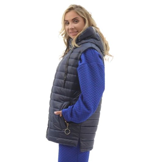 Жилет Шарм Синій, Колір: Синій, Розмір: 46, зображення 3