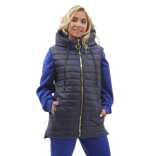 Жилет Шарм Синій, Колір: Синій, Розмір: 46, зображення 7