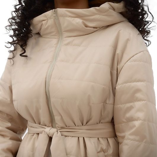 Пальто Милерия, бежевое, Цвет: Бежевый , Размер: 66, изображение 5