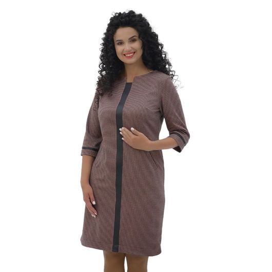 Платье Нова Стайл, капучино, Цвет: Капучино , Размер: 56