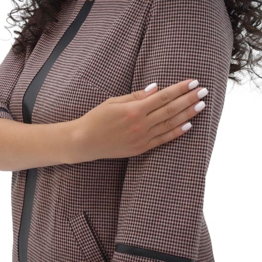 Платье Нова Стайл, капучино, Цвет: Капучино , Размер: 56, изображение 2