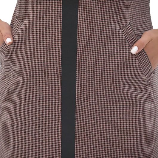 Платье Нова Стайл, капучино, Цвет: Капучино , Размер: 50, изображение 5