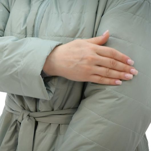 Пальто Мілерія, м'ятне, Колір: М'ятний, Розмір: 66, зображення 4