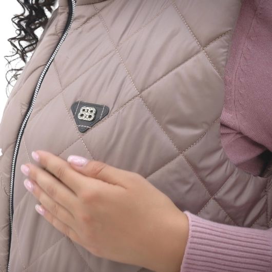 Жилет Філорія Пудровий, Колір: Пудровий , Розмір: 56, зображення 3