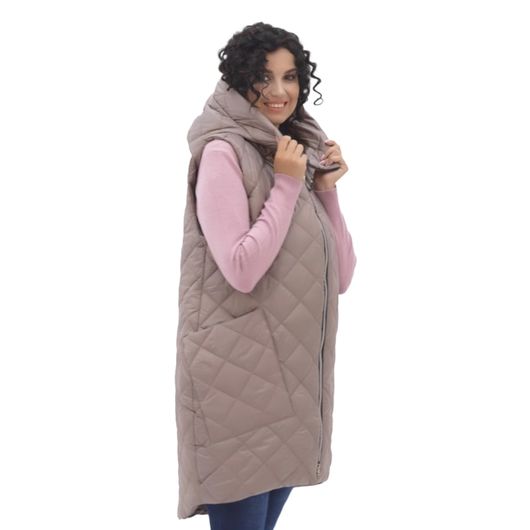 Жилет Філорія Пудровий, Колір: Пудровий , Розмір: 56, зображення 4