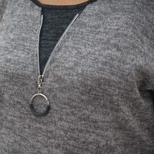 Туника Авелия, серая, Цвет: Серый , Размер: 52, изображение 6