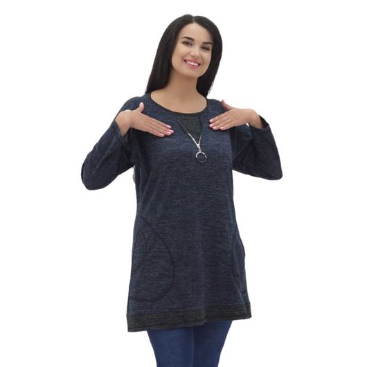 Туніка Авелія, синя, Колір: Синій, Розмір: 58, зображення 4