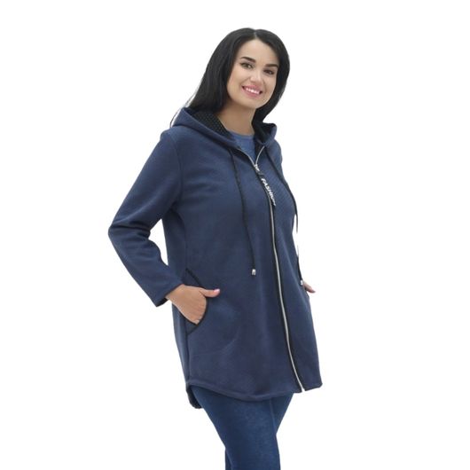 Куртка Мода Макс, синяя, Цвет: Синий, Размер: 50, изображение 5