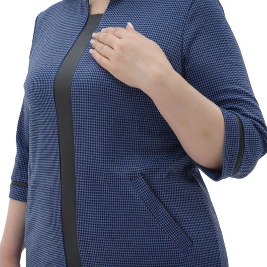 Сукня Нова Стайл, синя, Колір: Синій, Розмір: 56, зображення 5