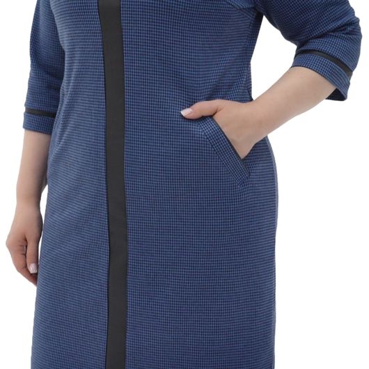 Сукня Нова Стайл, синя, Колір: Синій, Розмір: 50, зображення 7