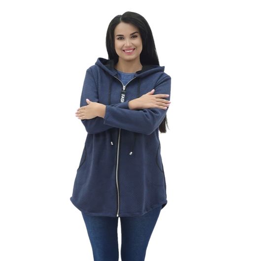 Куртка Мода Макс, синяя, Цвет: Синий, Размер: 50, изображение 8