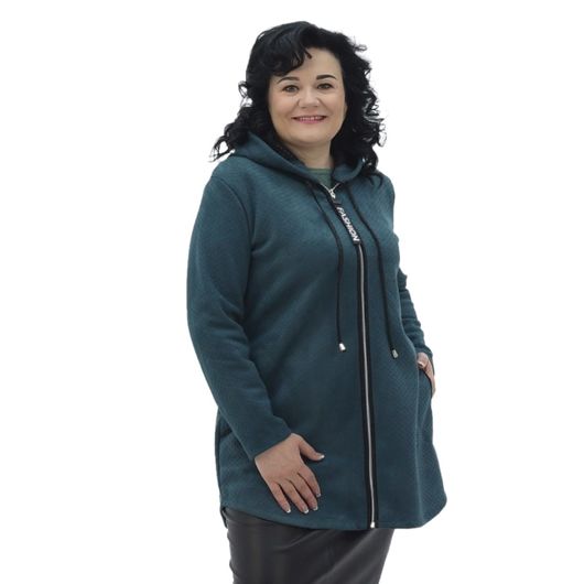 Куртка Мода Макс, зелена, Колір:  Зелений, Розмір: 58, зображення 4