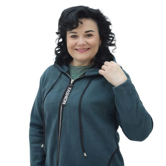 Куртка Мода Макс, зелена, Колір:  Зелений, Розмір: 50, зображення 6