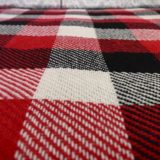 Плед Английские традиции, красный, Цвет: Красный , Размер: 140*200 