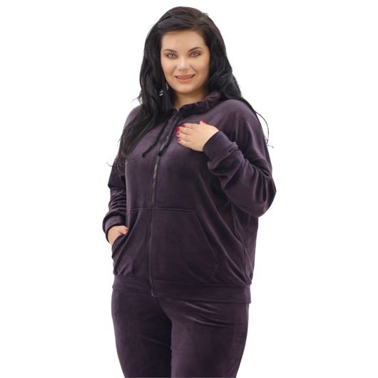 Костюм Рамуелла, сливовый худи, Цвет: Сливовый , Дизайн: Худи , Размер: 56, изображение 2