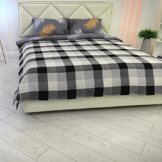 Плед Английские традиции, серый, Цвет: Серый , Размер: 180*200 , изображение 2